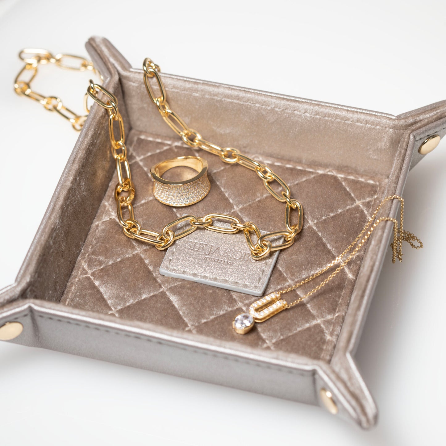 Jewellery Tray Piccolo Gyllengrå