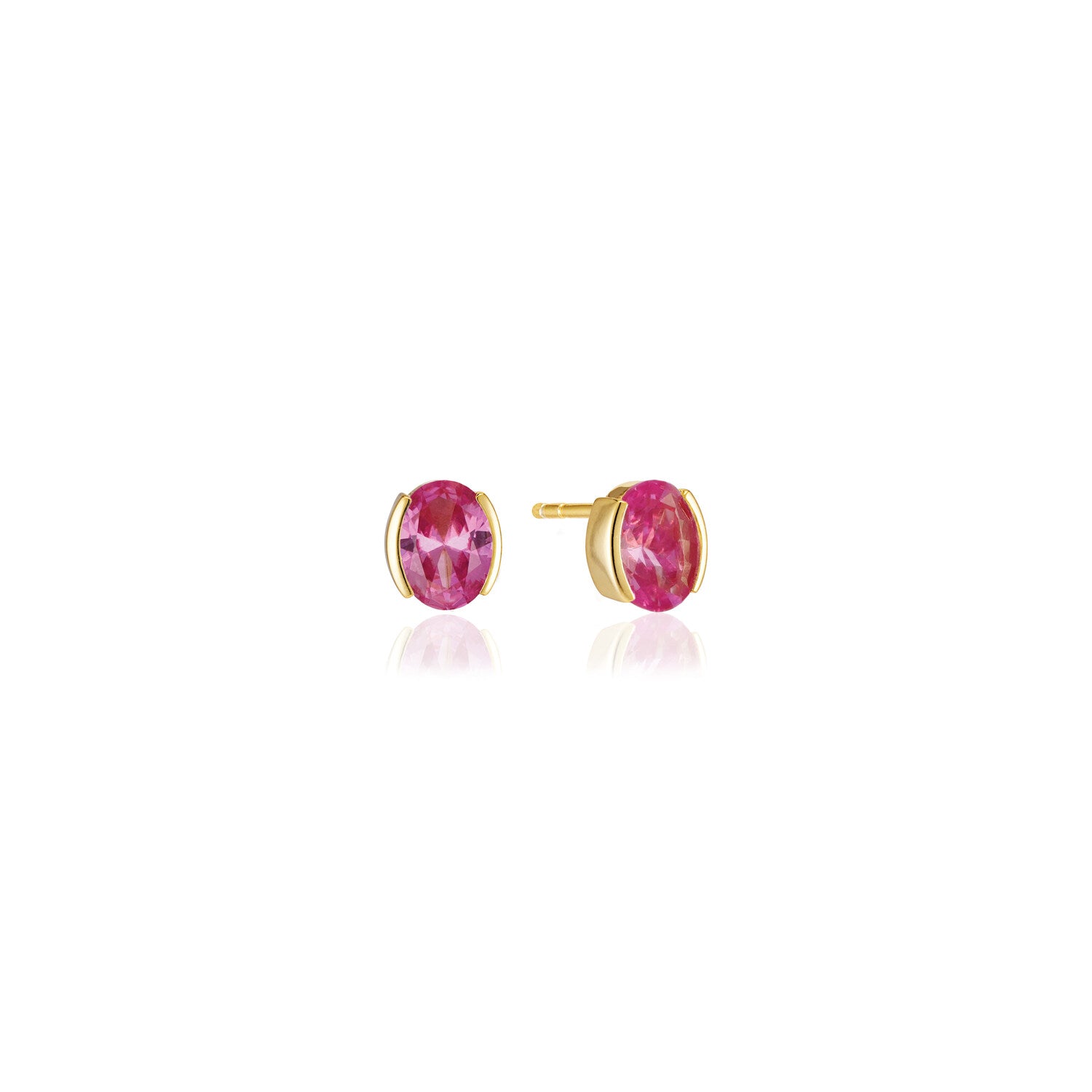 18k Guldpläterad | Rosa
