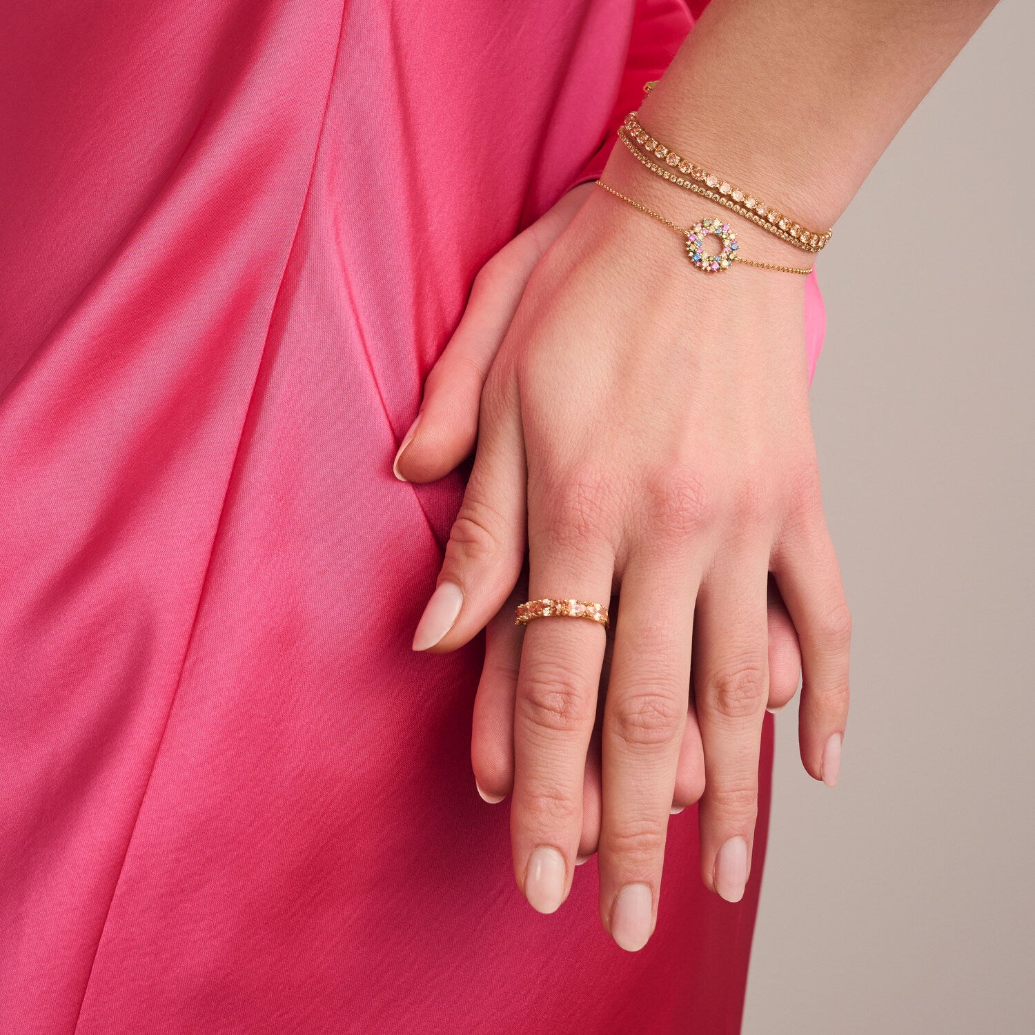 18k Guldpläterad | Champagne | 19 cm, 18k Guldpläterad | Champagne | 18 cm, 18k Guldpläterad | Champagne | 17 cm, 18k Guldpläterad | Champagne | 16 cm