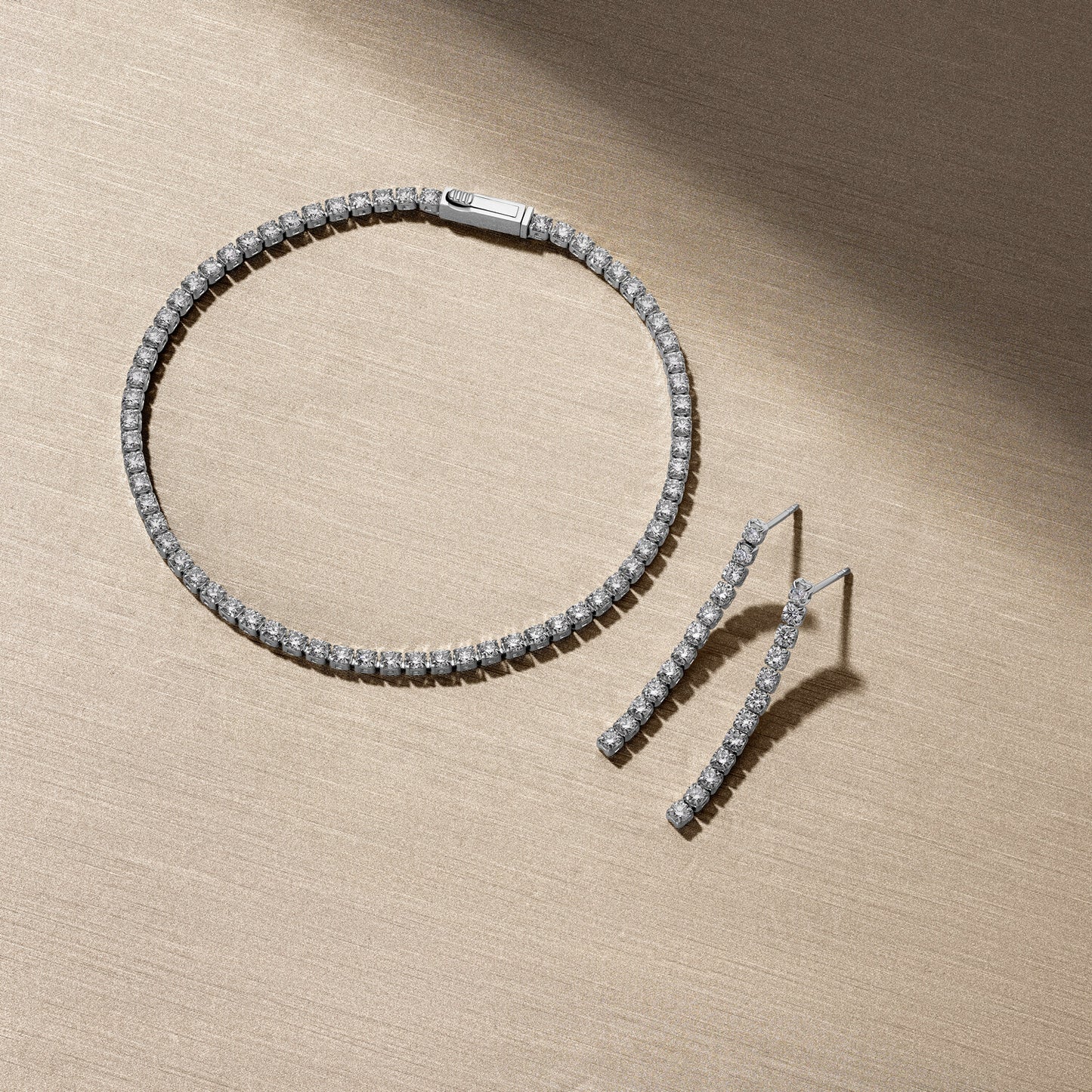 Örhängen Diamante - med lab-grown diamanter