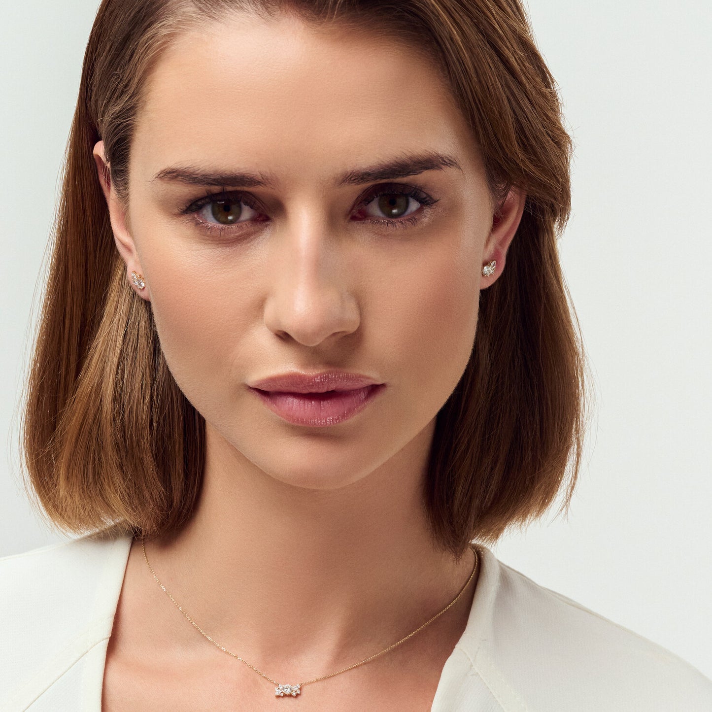 Örhängen Lovere - med lab-grown diamanter