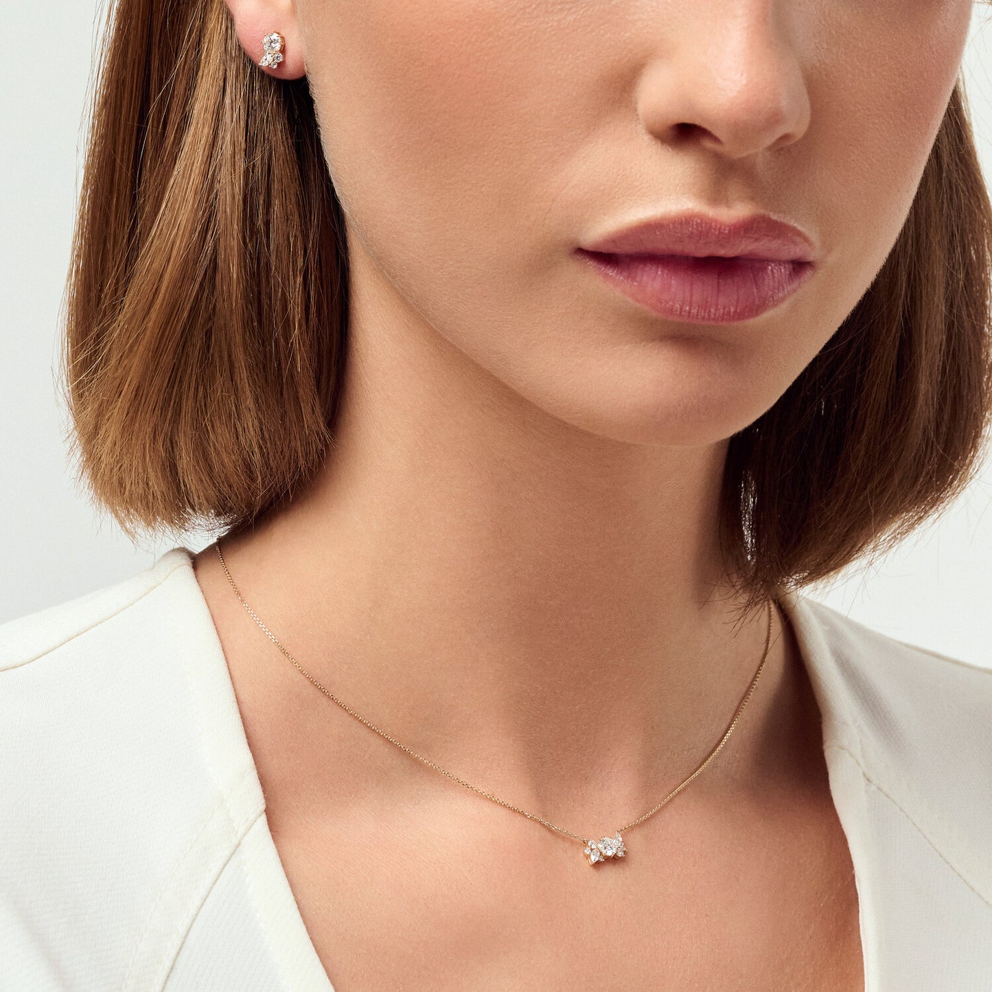 Halsband Lovere - med lab-grown diamanter