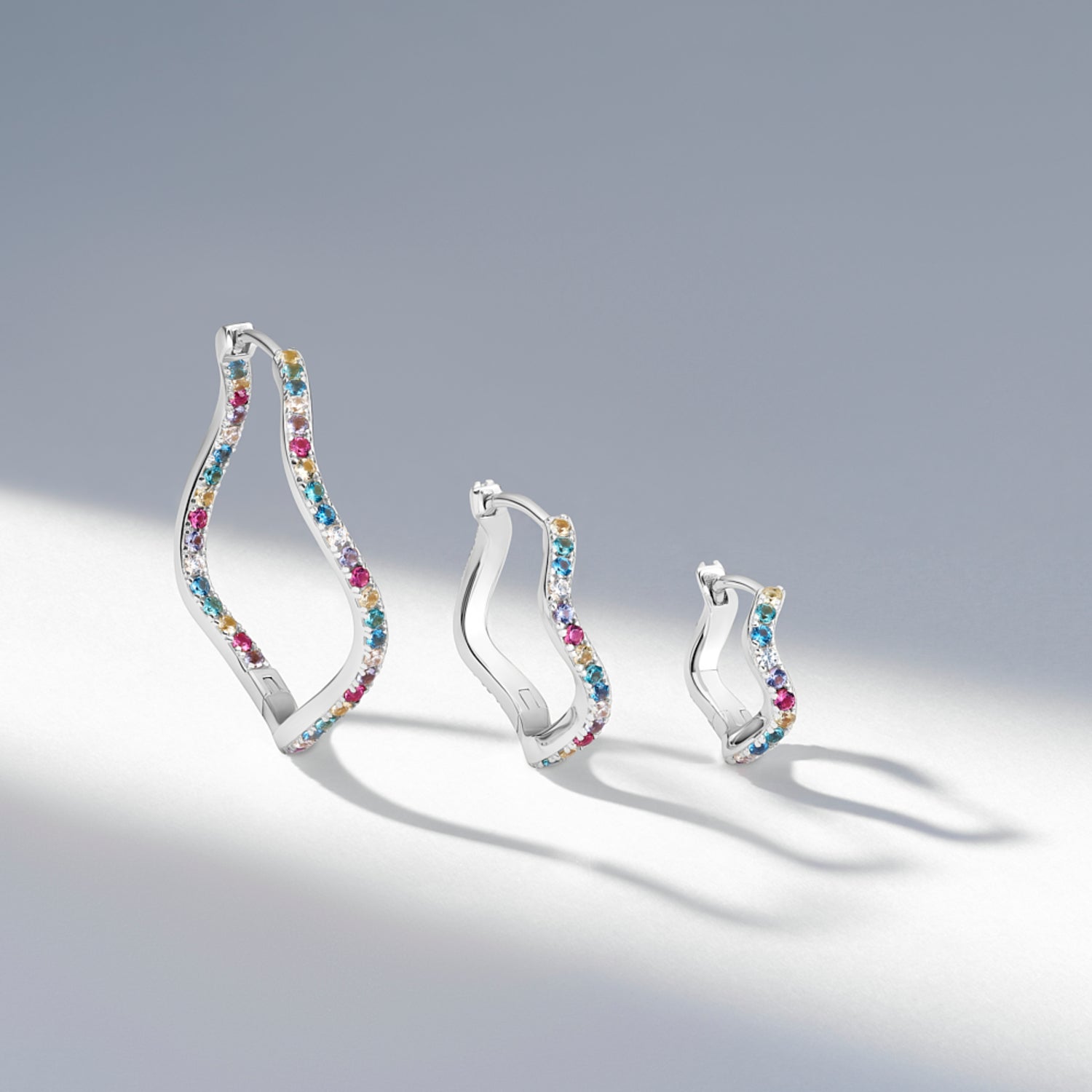 925 Sterling silver | Mångfärgad | Medio
