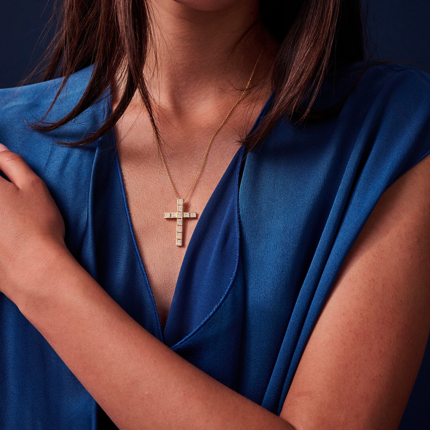 18k Guldpläterad | Vit