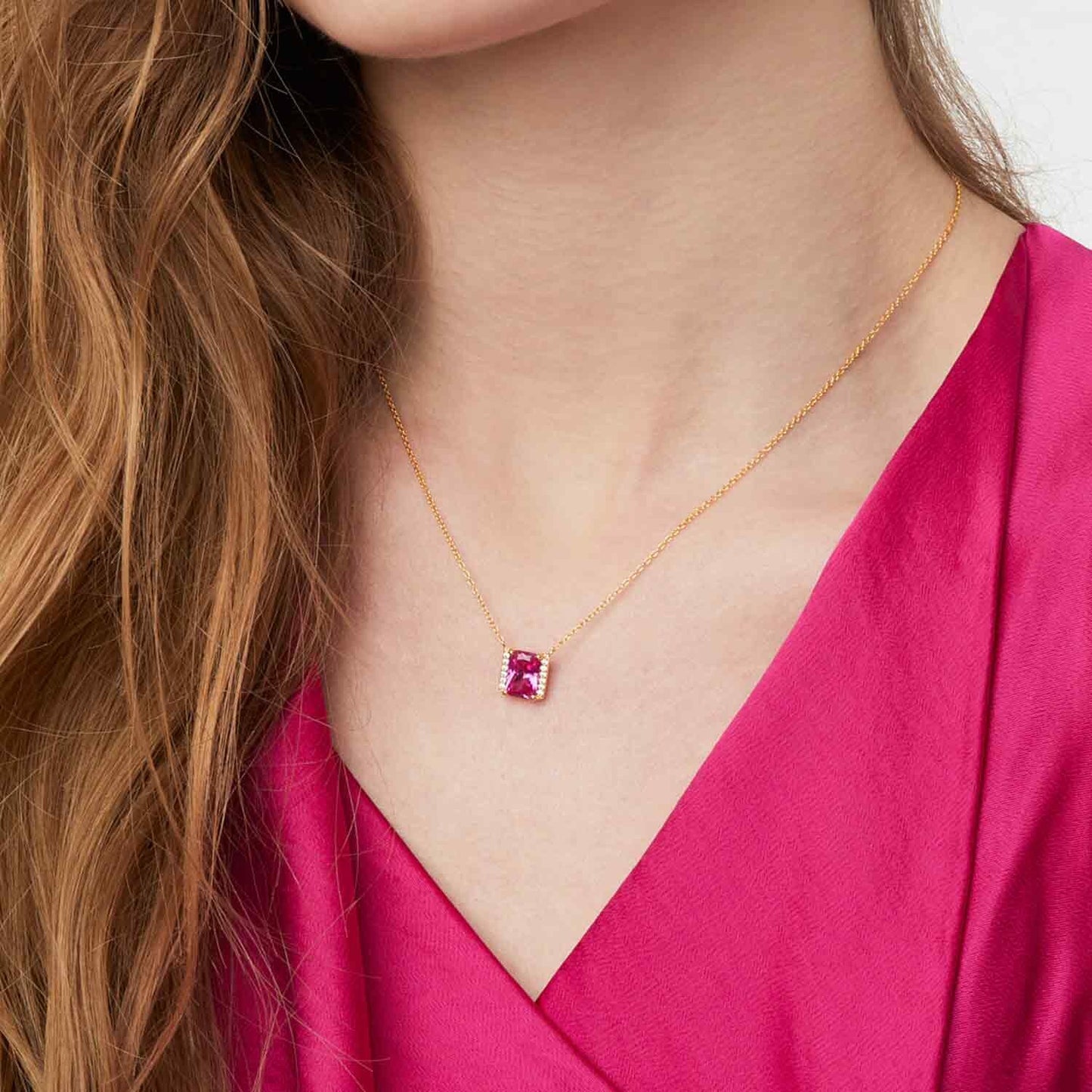 18k Guldpläterad | Rosa