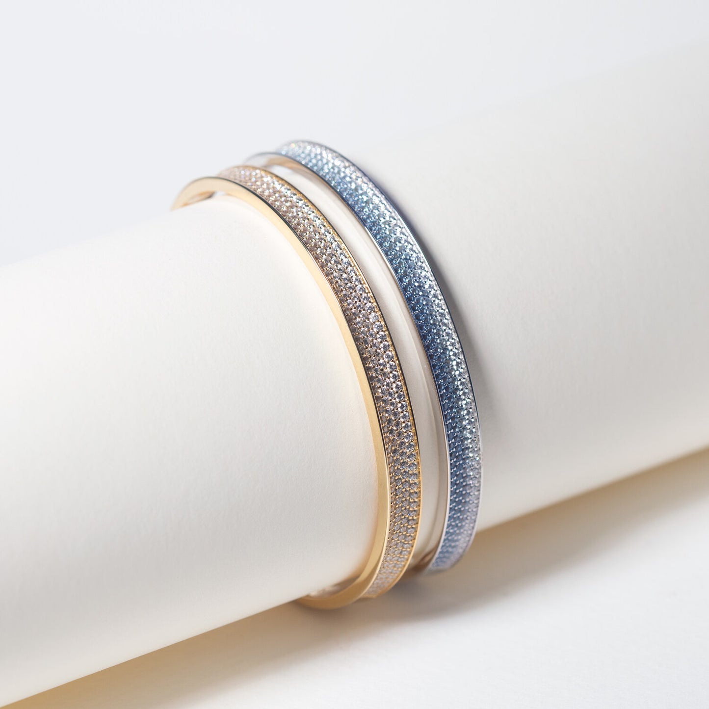 925 Sterling silver | Blå gradient