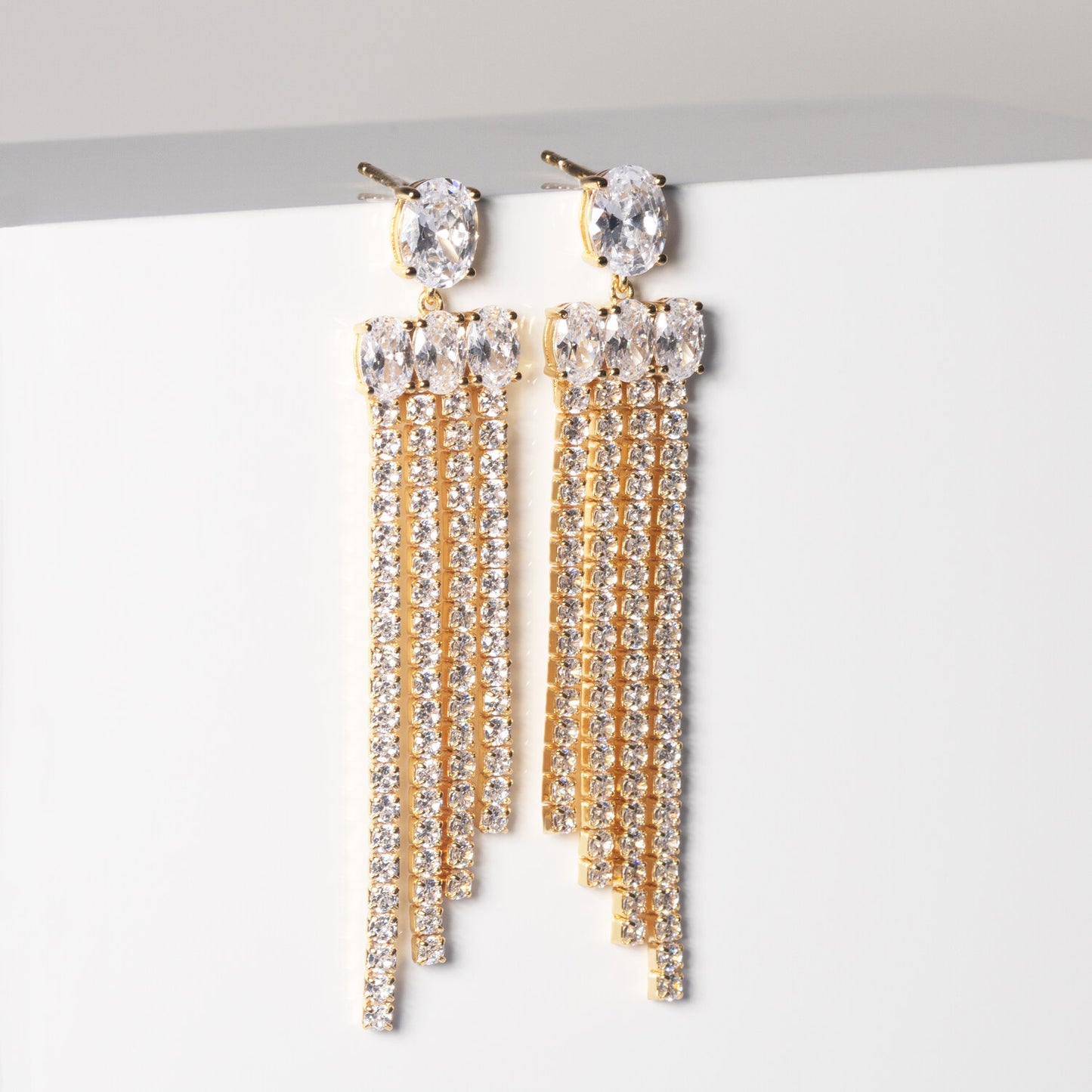 18k Guldpläterad | Vit