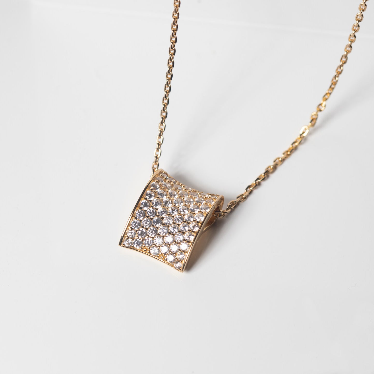 18k Guldpläterad | Vit