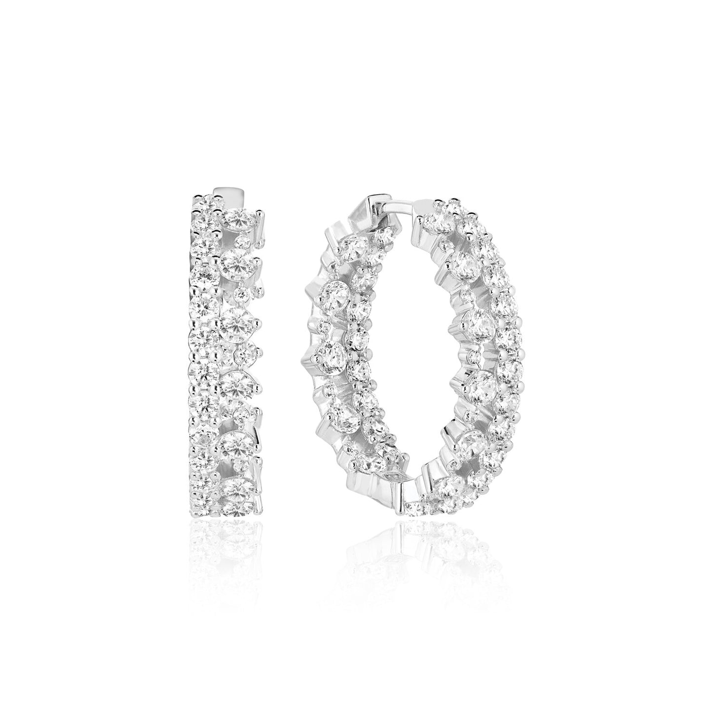 925 Sterling silver | Vit | Grande
