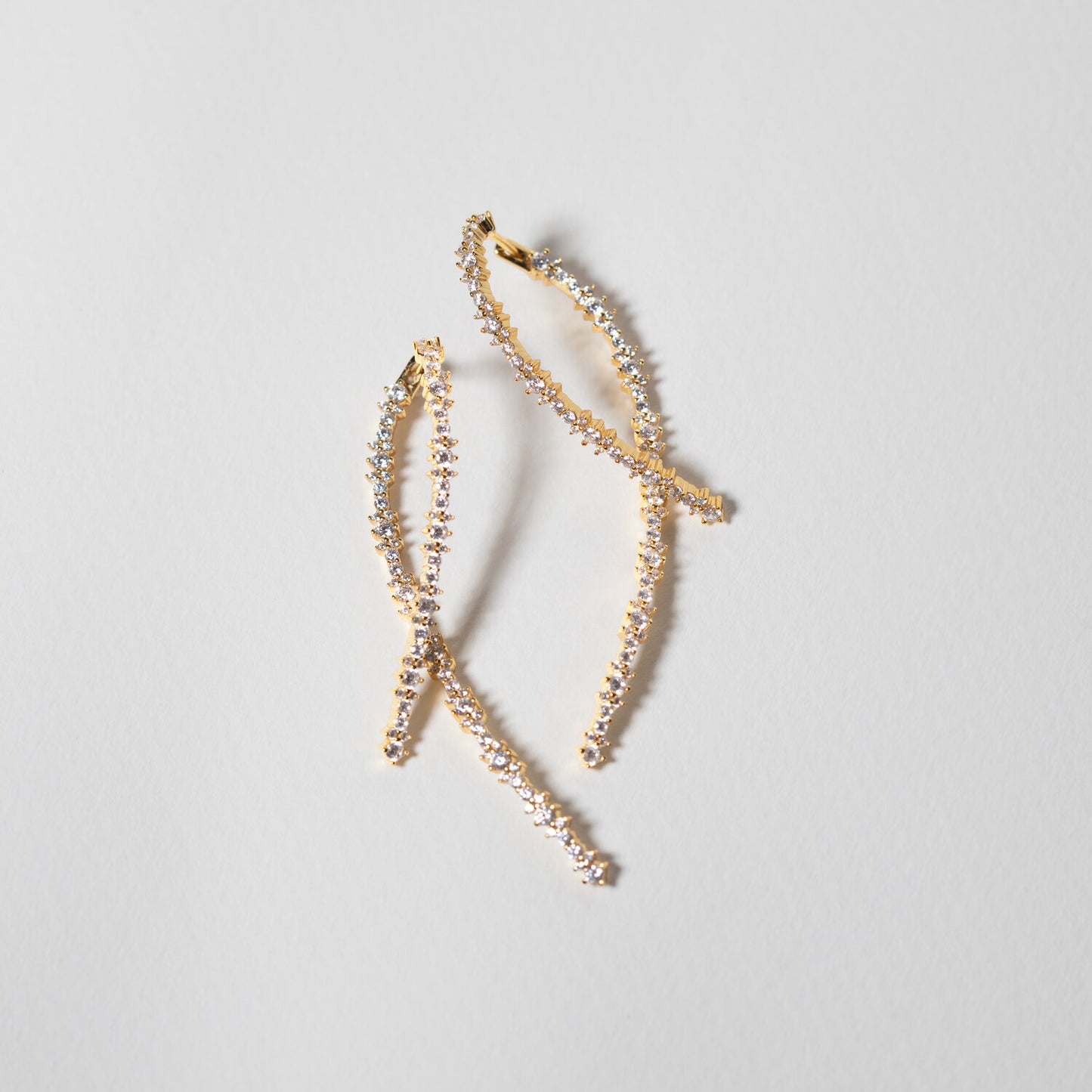 18k Guldpläterad | Vit