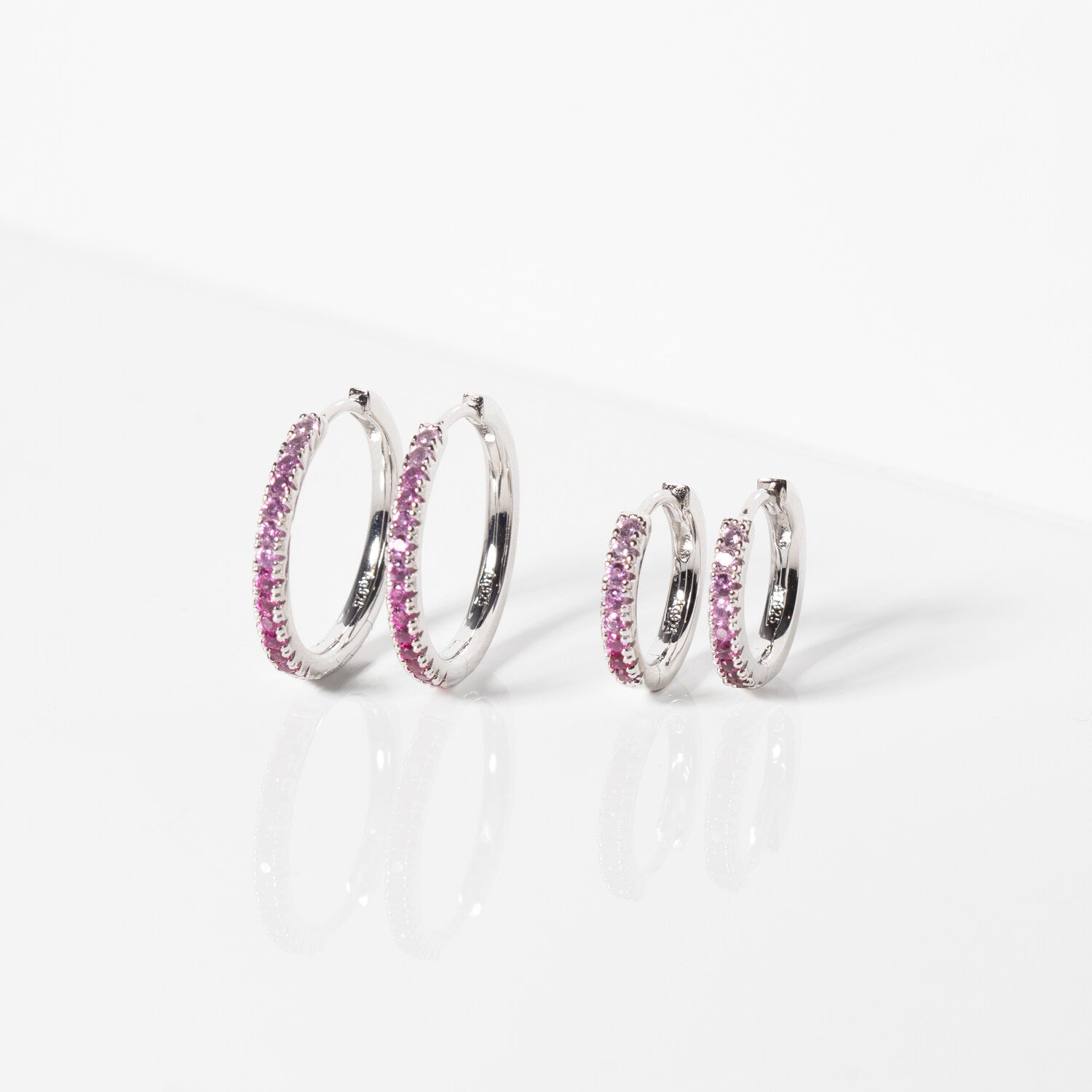 925 Sterling silver | Pink gradient | Grande