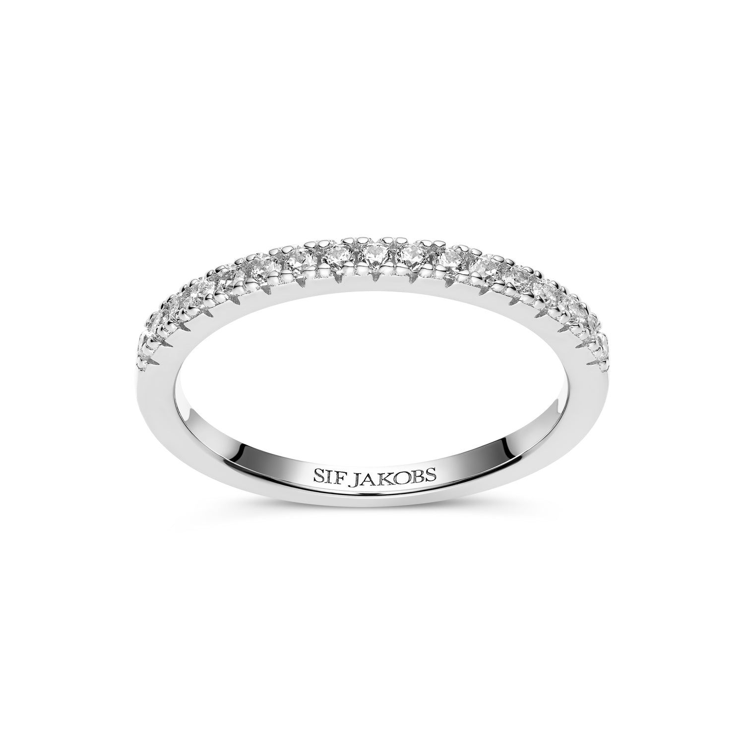 925 Sterling silver | Vit | 60, 925 Sterling silver | Vit | 58, 925 Sterling silver | Vit | 56, 925 Sterling silver | Vit | 54, 925 Sterling silver | Vit | 52, 925 Sterling silver | Vit | 50