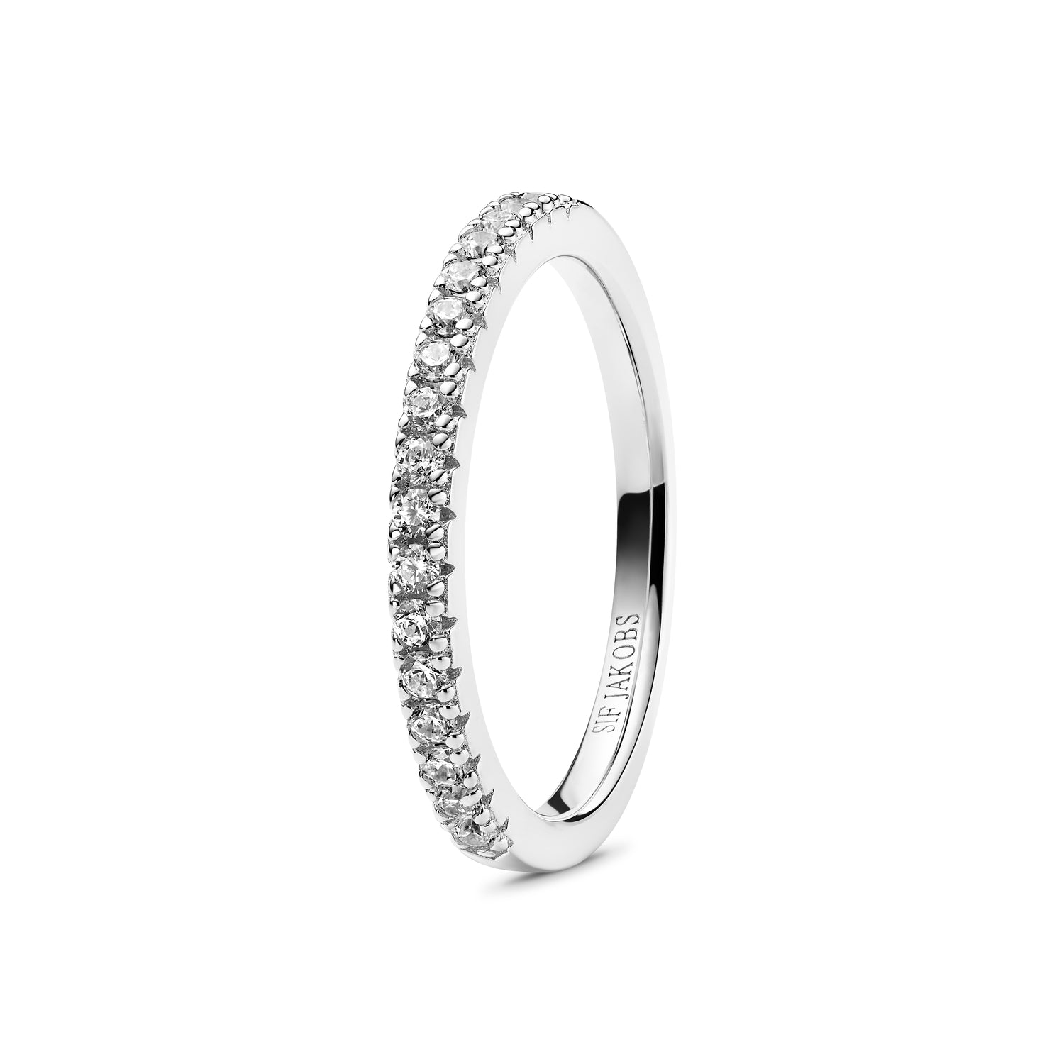 925 Sterling silver | Vit | 60, 925 Sterling silver | Vit | 58, 925 Sterling silver | Vit | 56, 925 Sterling silver | Vit | 54, 925 Sterling silver | Vit | 52, 925 Sterling silver | Vit | 50