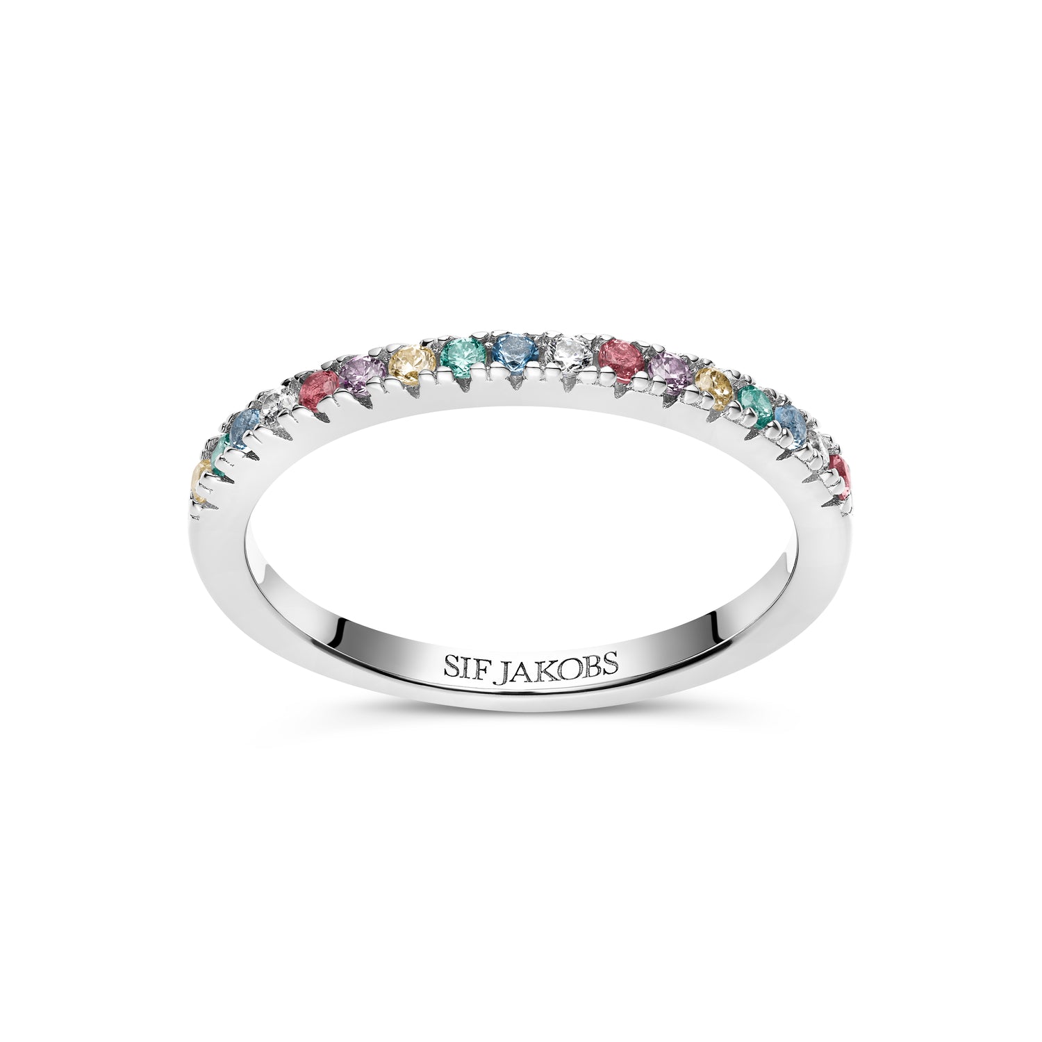 925 Sterling silver | Rainbow | 60, 925 Sterling silver | Rainbow | 58, 925 Sterling silver | Rainbow | 56, 925 Sterling silver | Rainbow | 54, 925 Sterling silver | Rainbow | 52, 925 Sterling silver | Rainbow | 50