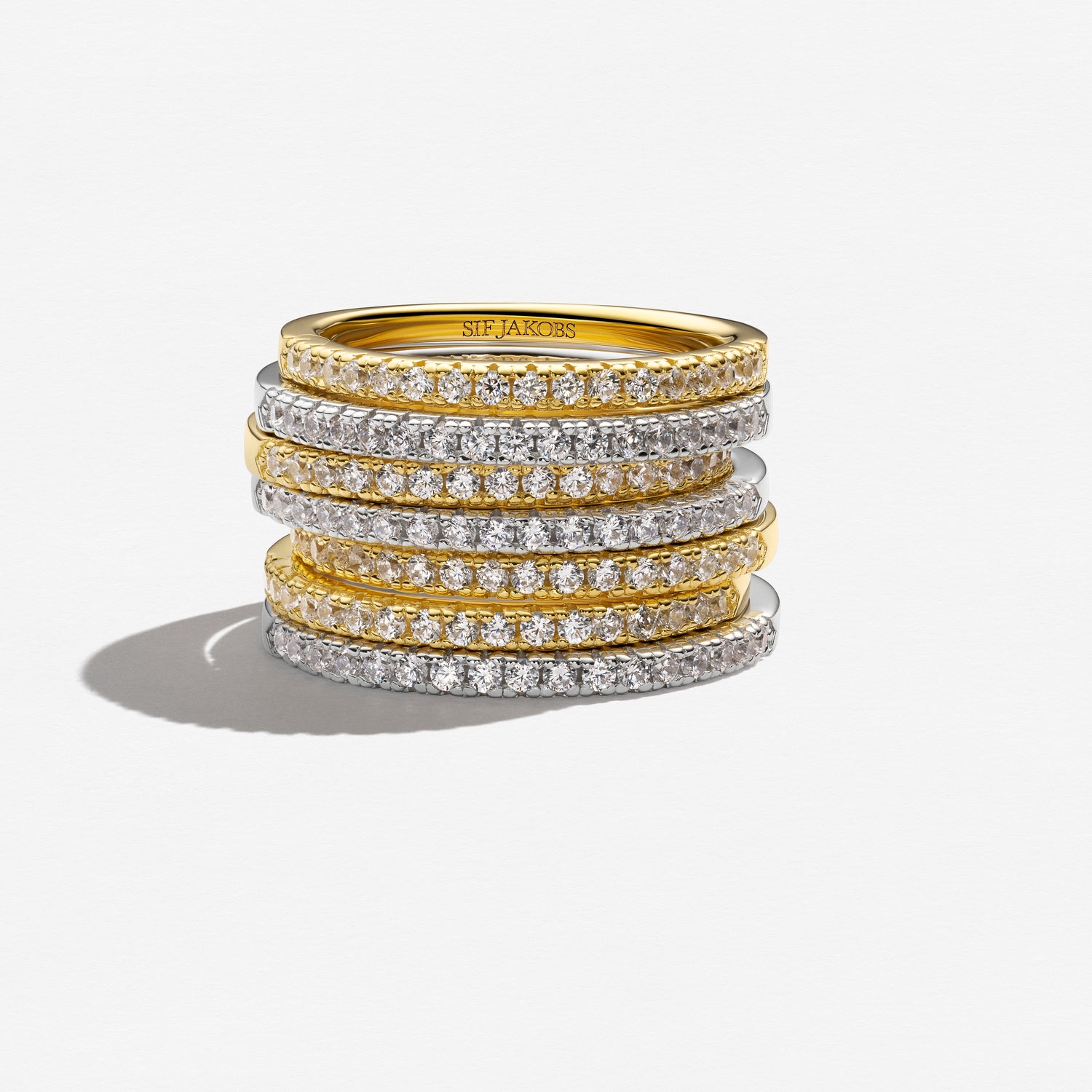 925 Sterling silver | Vit | 60, 925 Sterling silver | Vit | 58, 925 Sterling silver | Vit | 56, 925 Sterling silver | Vit | 54, 925 Sterling silver | Vit | 52, 925 Sterling silver | Vit | 50