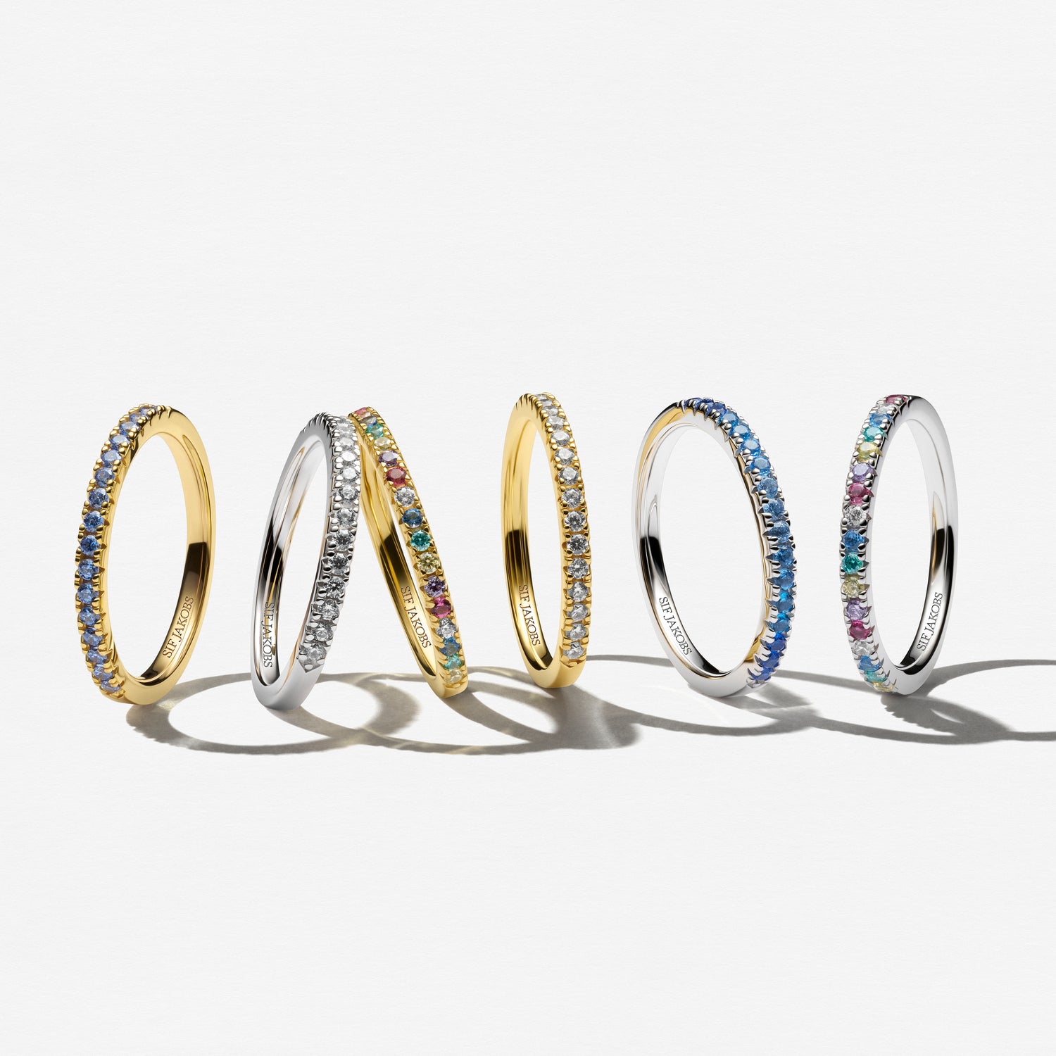 925 Sterling silver | Pink gradient | 60, 925 Sterling silver | Pink gradient | 58, 925 Sterling silver | Pink gradient | 54, 925 Sterling silver | Pink gradient | 52, 925 Sterling silver | Pink gradient | 50, 925 Sterling silver | Pink gradient | 56