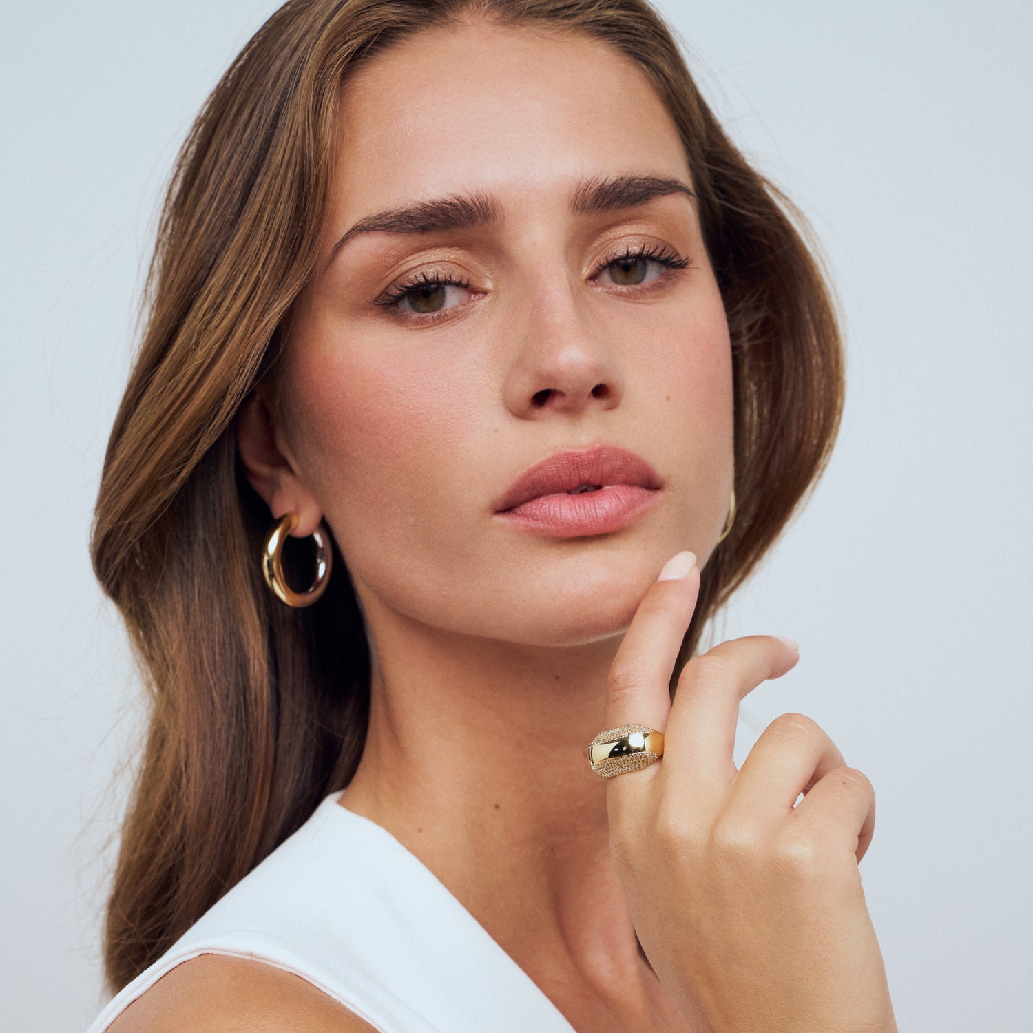 925 Sterling silver / 18 kt. förgylld | X-Grande