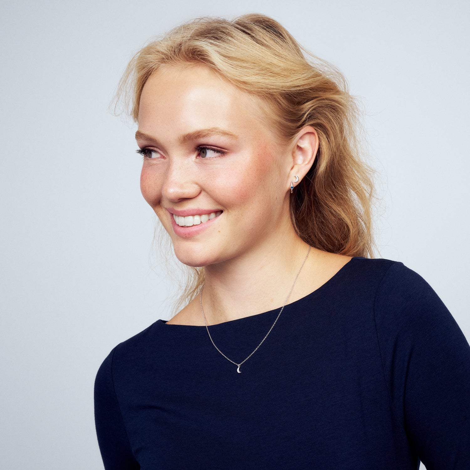 925 Sterling silver | Blå