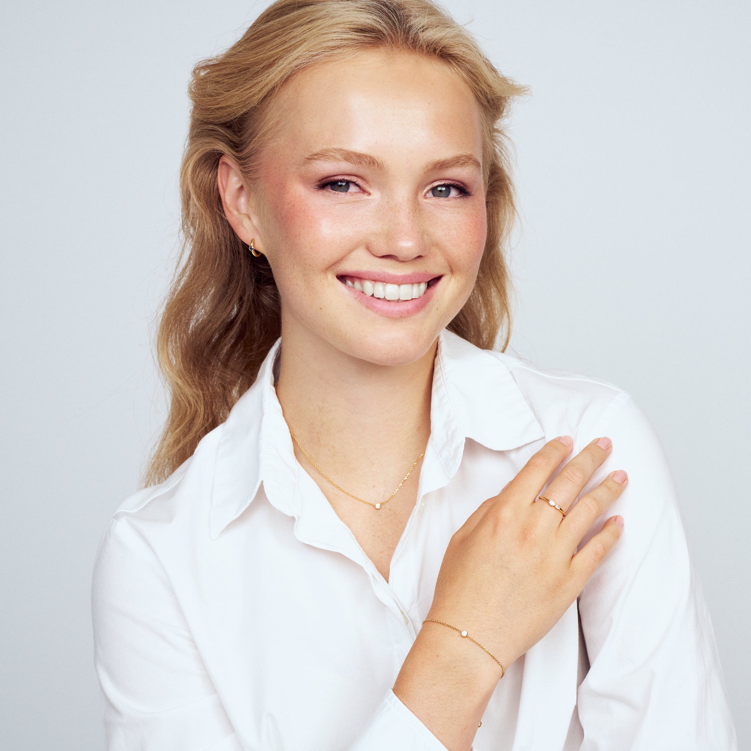 925 Sterling silver | Blå