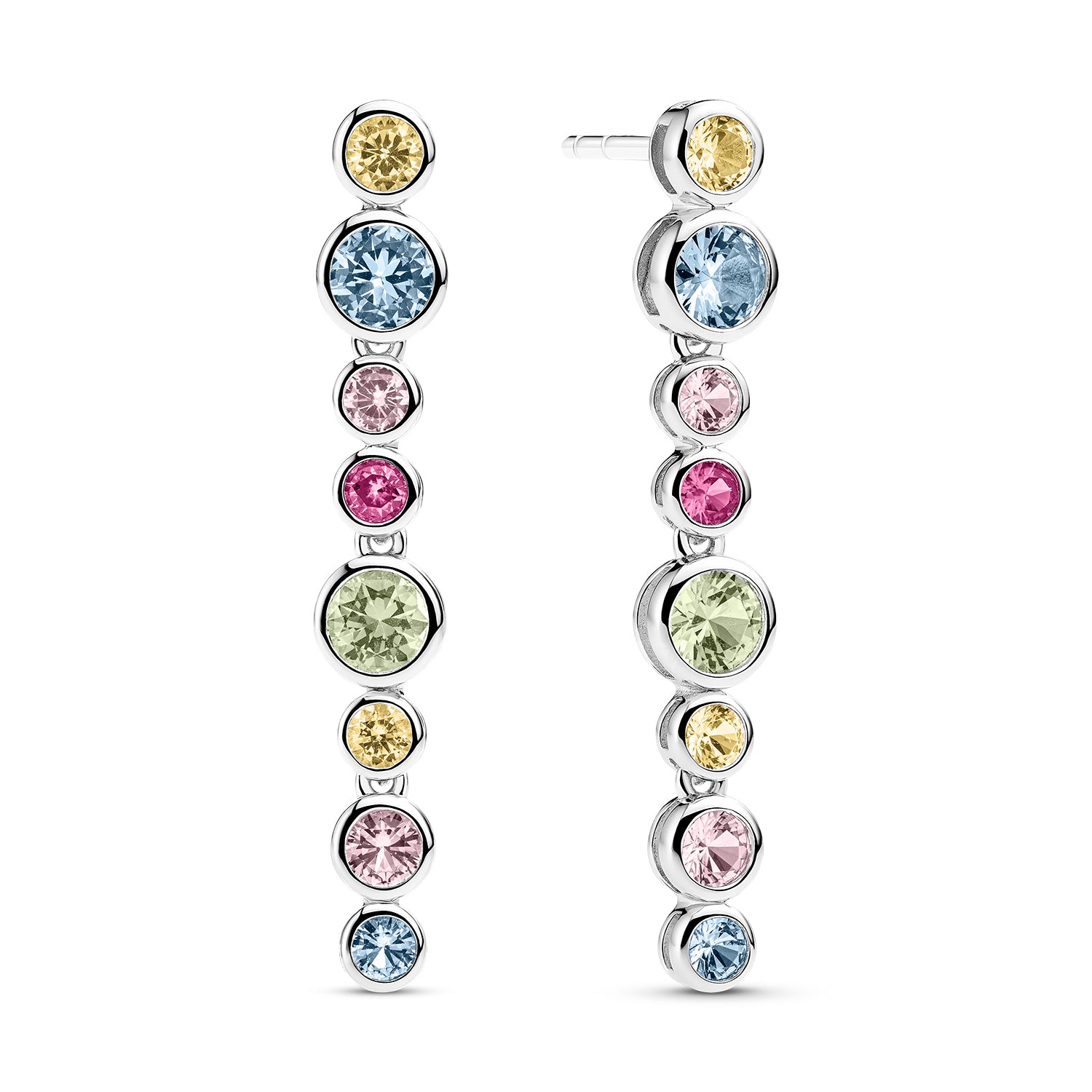 925 Sterling silver | Mångfärgad | Piccolo