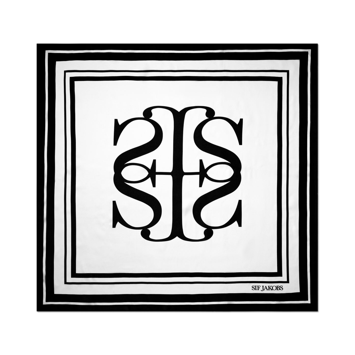 Silkescarf Kvadratisk