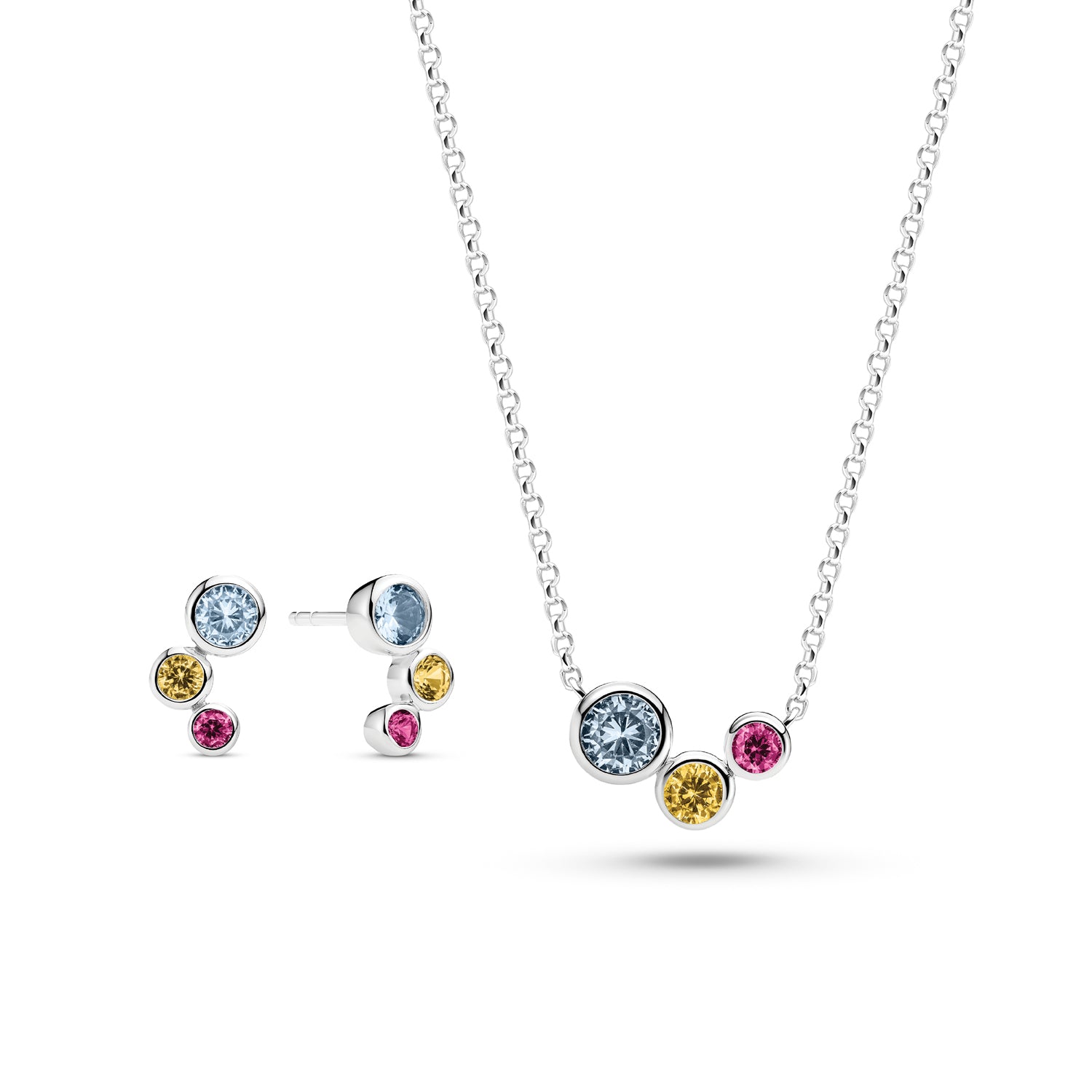 925 Sterling silver | Mångfärgad