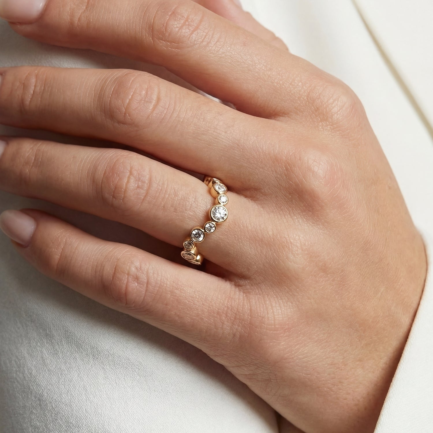 18k Guldpläterad | Vit | 60, 18k Guldpläterad | Vit | 58, 18k Guldpläterad | Vit | 56, 18k Guldpläterad | Vit | 54, 18k Guldpläterad | Vit | 52, 18k Guldpläterad | Vit | 50