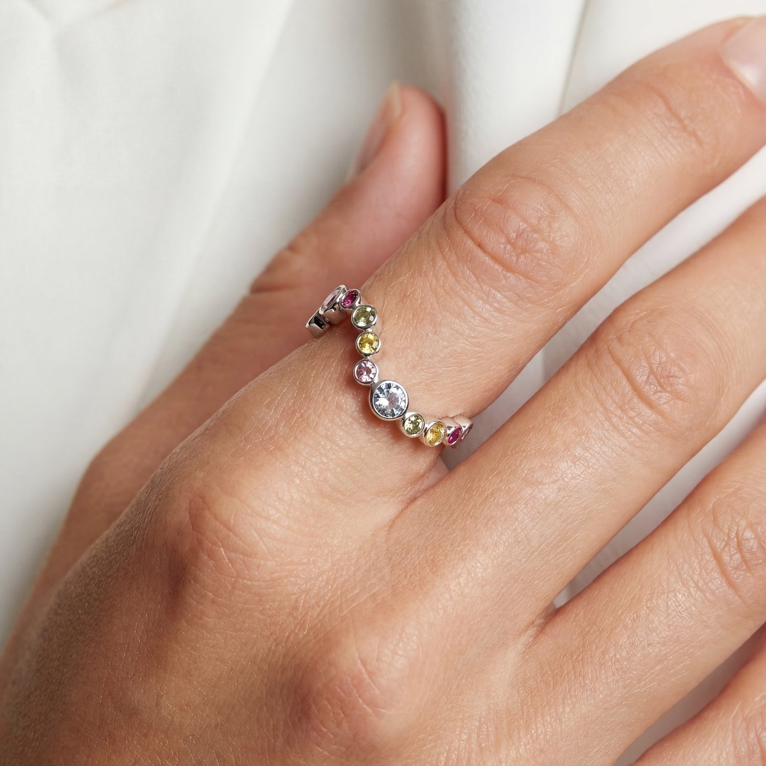 925 Sterling silver | Mångfärgad | 60, 925 Sterling silver | Mångfärgad | 58, 925 Sterling silver | Mångfärgad | 56, 925 Sterling silver | Mångfärgad | 54, 925 Sterling silver | Mångfärgad | 52, 925 Sterling silver | Mångfärgad | 50