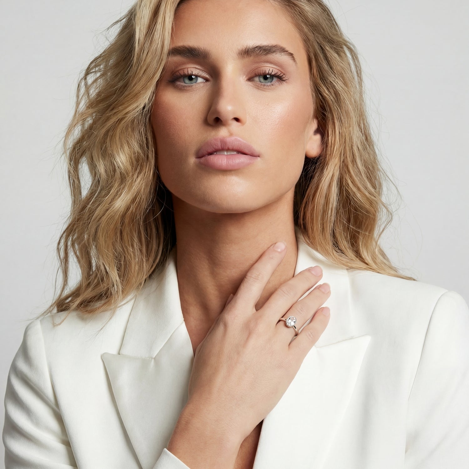 925 Sterling silver | Vit | 60, 925 Sterling silver | Vit | 58, 925 Sterling silver | Vit | 56, 925 Sterling silver | Vit | 54, 925 Sterling silver | Vit | 52, 925 Sterling silver | Vit | 50