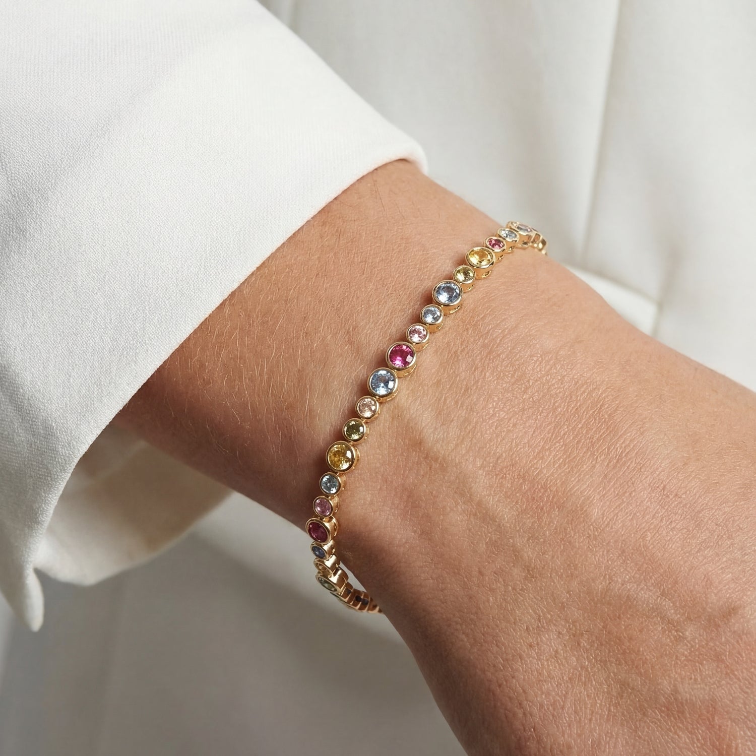 925 Sterling silver | Mångfärgad