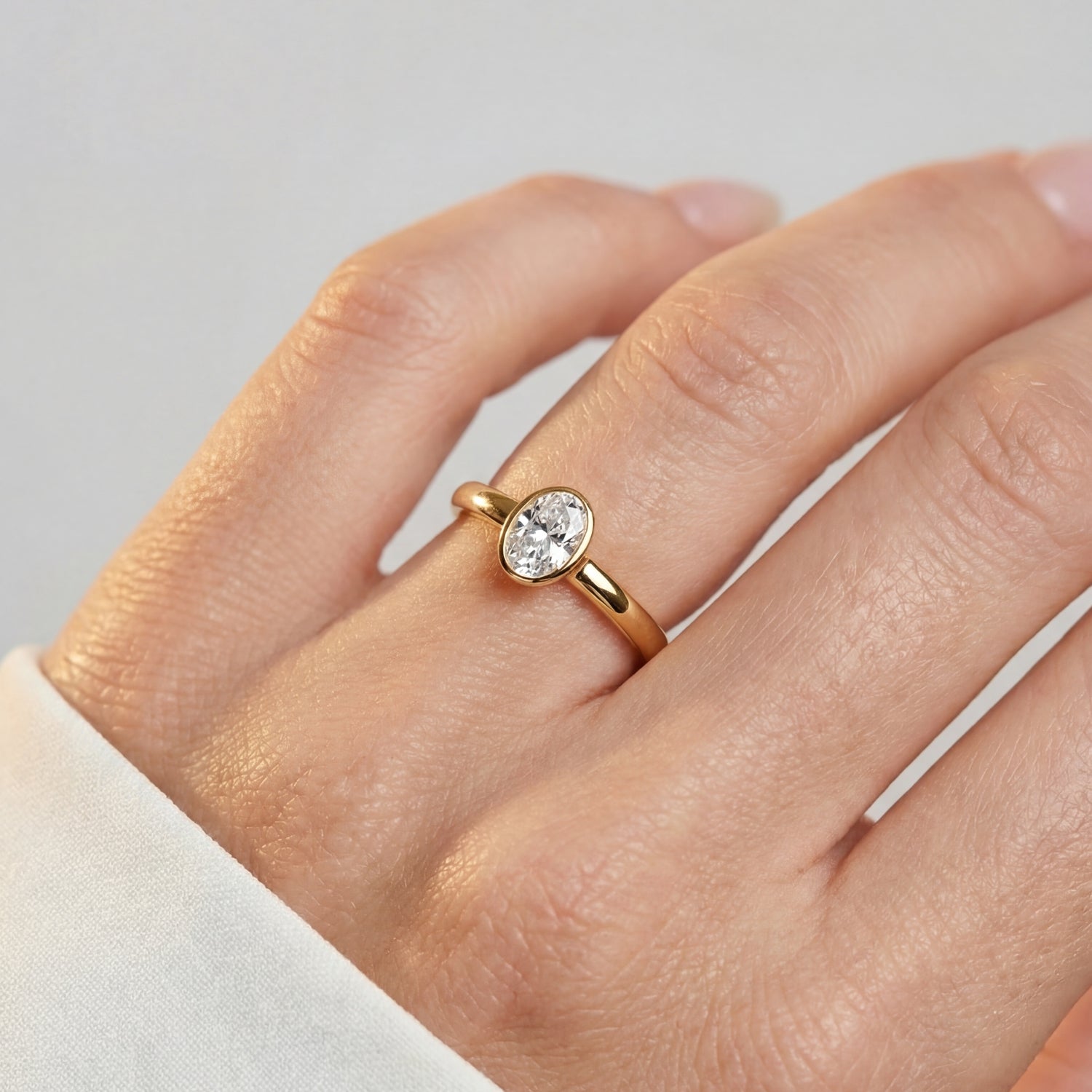 18k Guldpläterad | Vit | 60, 18k Guldpläterad | Vit | 58, 18k Guldpläterad | Vit | 56, 18k Guldpläterad | Vit | 54, 18k Guldpläterad | Vit | 52, 18k Guldpläterad | Vit | 50