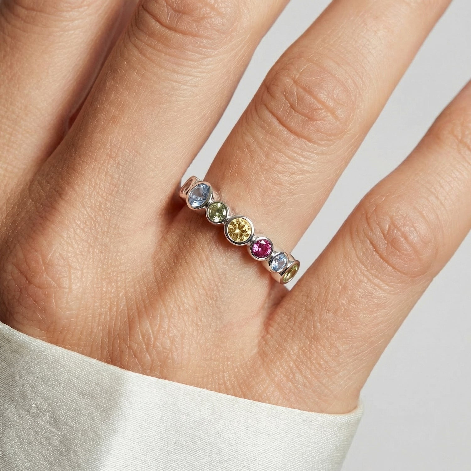 925 Sterling silver | Mångfärgad | 60, 925 Sterling silver | Mångfärgad | 58, 925 Sterling silver | Mångfärgad | 56, 925 Sterling silver | Mångfärgad | 54, 925 Sterling silver | Mångfärgad | 52, 925 Sterling silver | Mångfärgad | 50