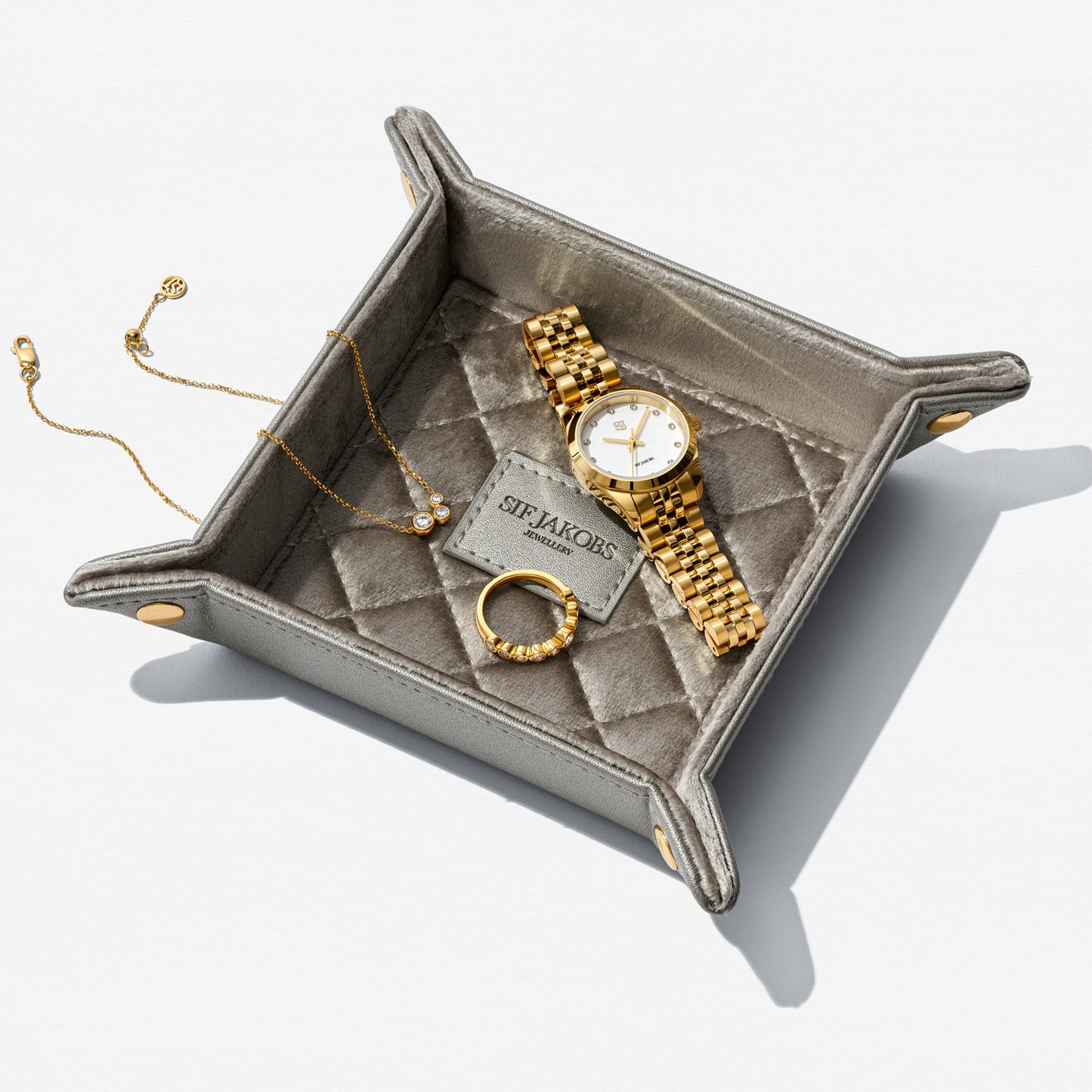 Jewellery Tray Piccolo Gyllengrå