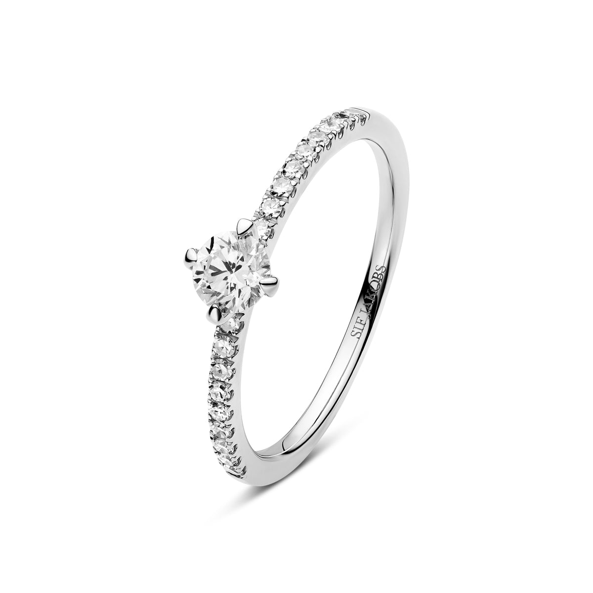 14k Vitguld | 0.44 ct | 60, 14k Vitguld | 0.44 ct | 58, 14k Vitguld | 0.44 ct | 56, 14k Vitguld | 0.44 ct | 54, 14k Vitguld | 0.44 ct | 52, 14k Vitguld | 0.44 ct | 50