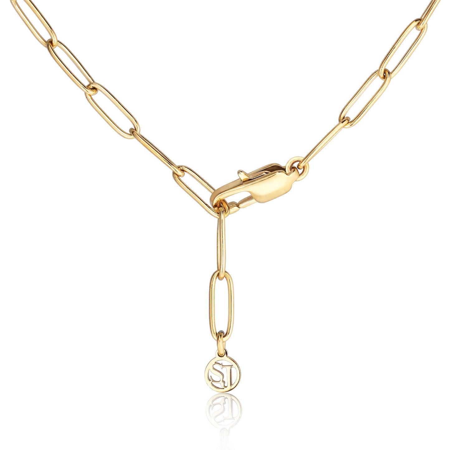 Stainless steel gold | Vit pärlemor urtavla