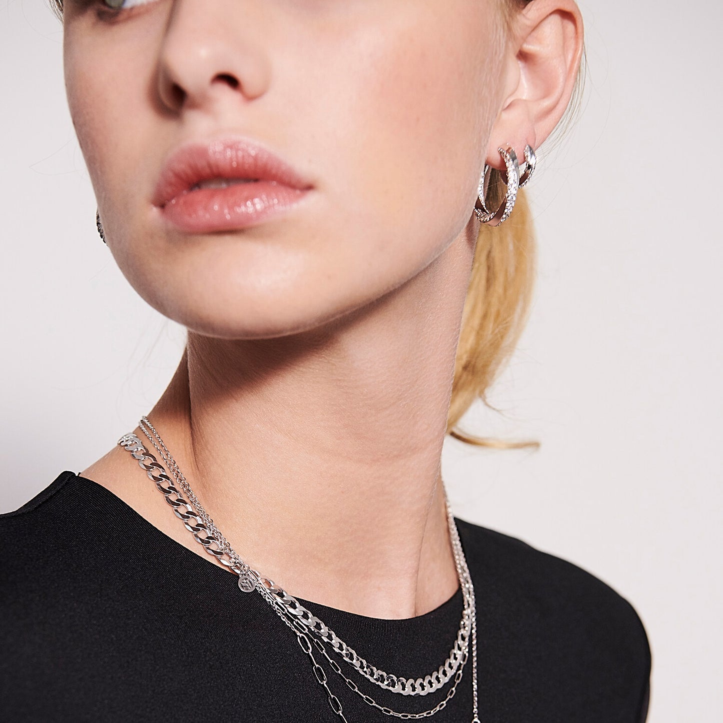 925 Sterling silver | Vit | Piccolo