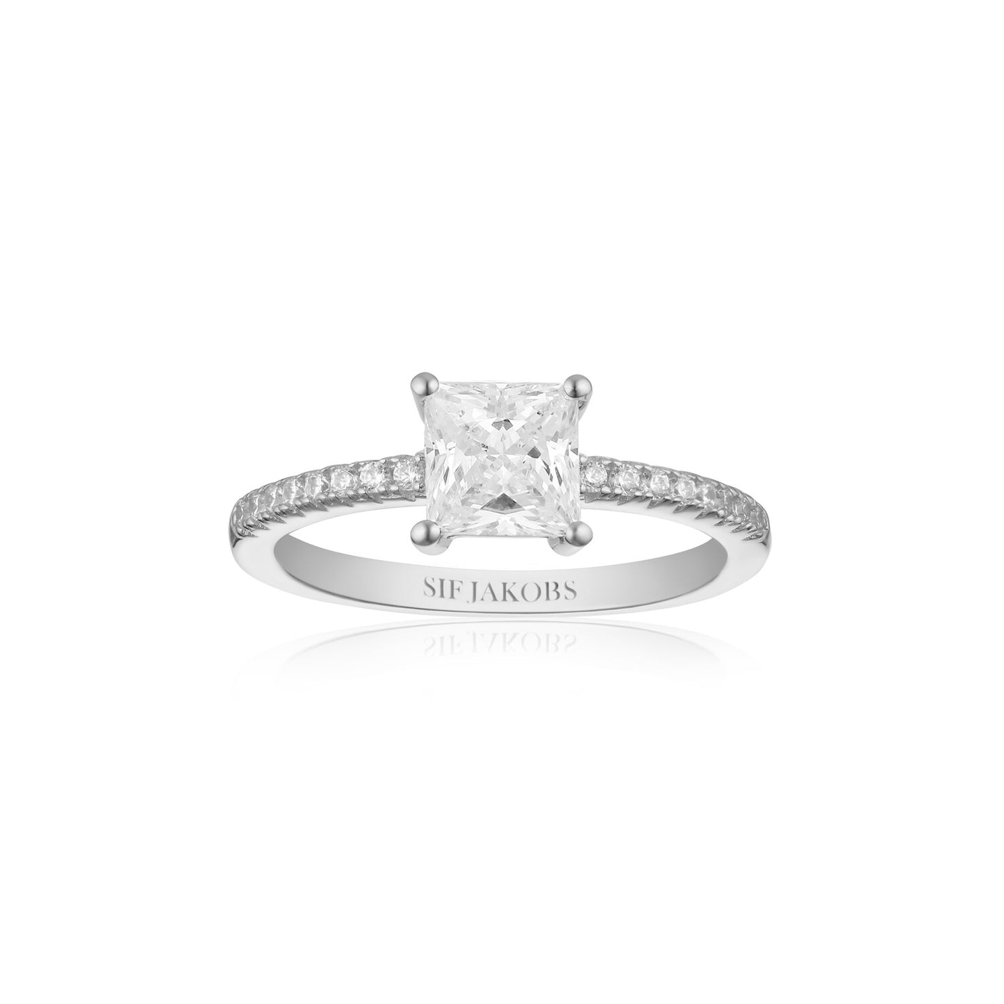 925 Sterling silver | Vit | 52, 925 Sterling silver | Vit | 50