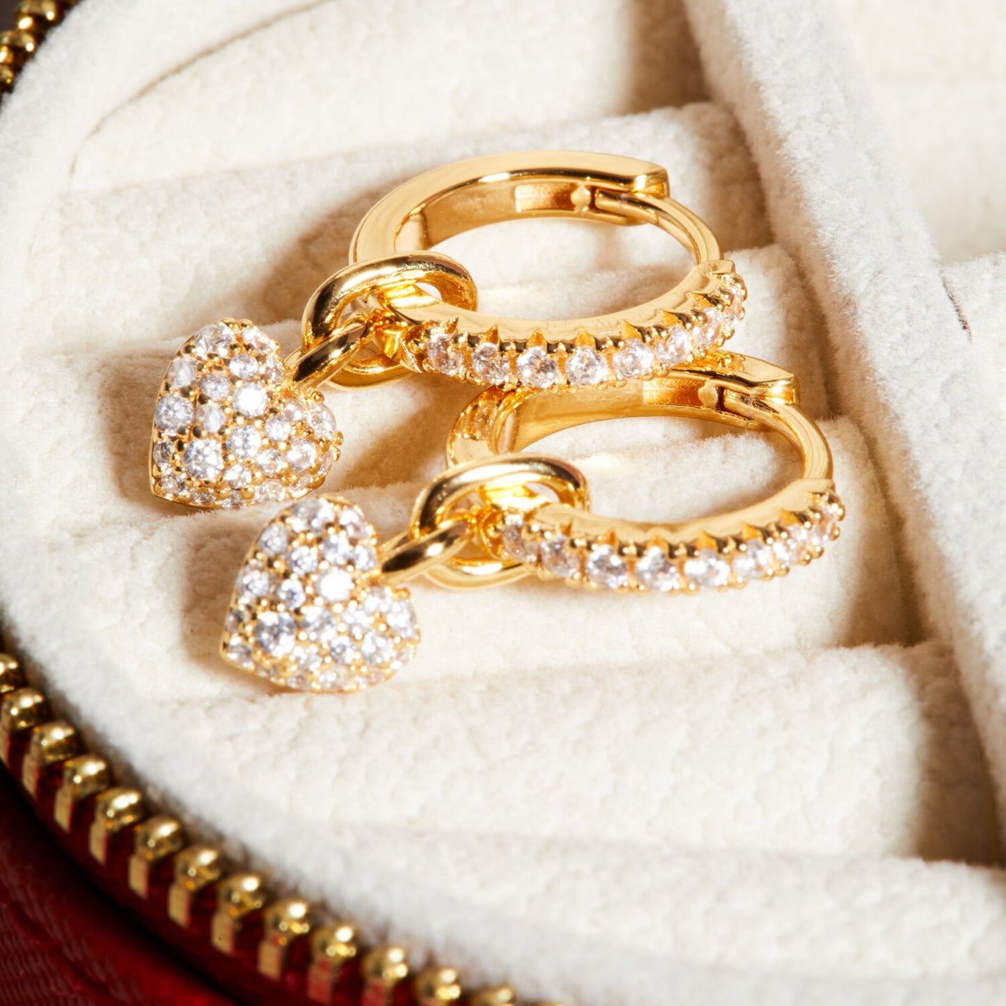 18k Guldpläterad | Vit