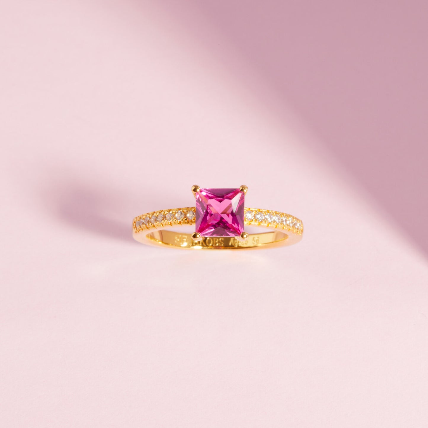 18k Guldpläterad | Rosa | 50